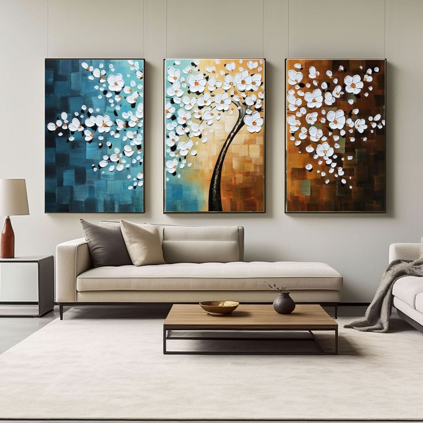 3D Textured Painting "Cycle of Life"